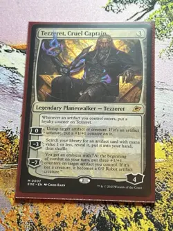 Magic The Gathering #0002 Tezzeret, Cruel Captain - Edge Eternities - EOE - Image 1