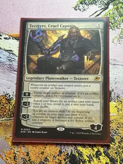 Magic The Gathering #0002 Tezzeret, Cruel Captain - Edge Eternities - EOE - Image 4