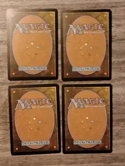 Mtg core set M12 common powerhouse PONDER x4 NM unplayed PLAYSET - Image 2