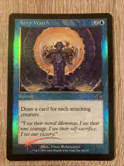 Keep Watch Foil Judgement - Near Mint - Image 1