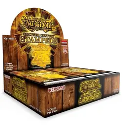 Yu-Gi-Oh! 25th Anniversary Quarter Century Stampede Booster Box Sealed New - Image 1