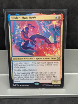 Spider-Man 2099 X1 NM Marvel's Spider Man MTG - Image 1