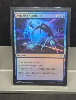 Amazing Acrobatics FOIL X1 NM Marvel's Spider Man MTG - Image 1