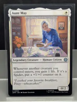 Aunt May X1 NM Marvel's Spider Man MTG - Image 1