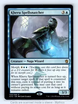 MTG Kheru Spellsnatcher Khans of Tarkir - NM - Image 1