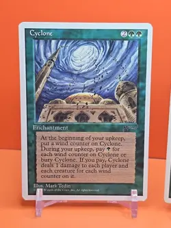 🟢🟢🟢 (3) 1995 Magic The Gathering CHRONICLES CYCLONE PLAYED 🟢🟢🟢 - Image 2