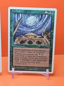 🟢🟢🟢 (3) 1995 Magic The Gathering CHRONICLES CYCLONE PLAYED 🟢🟢🟢 - Image 4