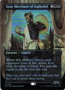 MTG Gray Merchant of Asphodel (7) | NM Foil | Secret Lair Countdown Kit {SLC} - Image 2