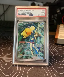 2025 Pokemon S&V Destined Rivals Misty's Psyduck #193/182 PSA 9 - Image 1