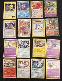 Pokemon TCG 25th Anniversary Celebrations 25 Card Lot. Black Star Promos + More - Image 3