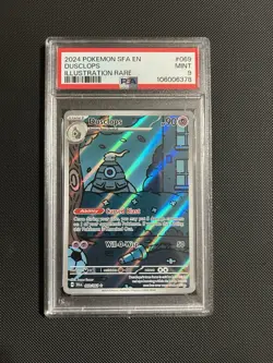 Pokemon Dusclops Shrouded Fable Illustration Rare #069 PSA 9 Mint - Image 1