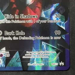 Pokemon TCG Darkrai BW73 Full Art Team Plasma Promo - Image 4