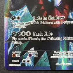 Pokemon TCG Darkrai BW73 Full Art Team Plasma Promo - Image 5