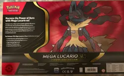 Pokemon TCG Mega Lucario Ex Figure Collection Sealed - Image 2