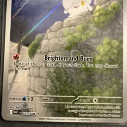 Litwick 101/086 Illustration Rare Pokemon Sv11b: Black Bolt English White Flare - Image 4