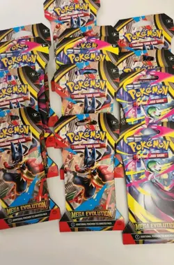 Pokemon TCG Mega Evolution Booster Packs, Pack Lot of 27 - Image 4