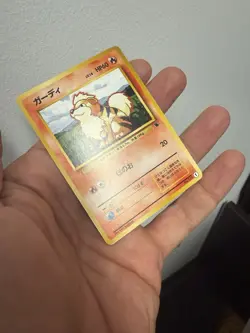 Growlithe No. 058 #1 Intro Pack Squirtle Deck Japanese Pokemon 1999 - Image 3
