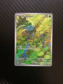 Pokemon TCG Bulbasaur 166/165 Sv: Scarlet & Violet 151 Holo Rare Mint Near Mint - Image 1