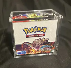 Empty Box - Pokemon Scarlet & Violet Obsidian Flames Booster Box With Case - Image 1