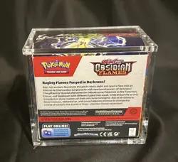 Empty Box - Pokemon Scarlet & Violet Obsidian Flames Booster Box With Case - Image 2