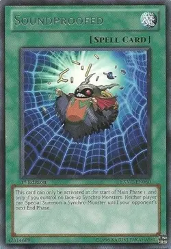 Soundproofed Yu-Gi-Oh! EXVC-EN060 1st Rare - Image 1