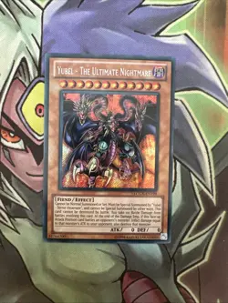 LCGX-EN199 Yubel - The Ultimate Nightmare Secret Rare Unl Edition NM Yugioh - Image 1
