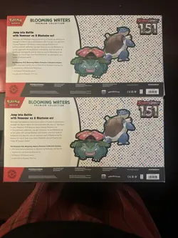 Pokemon 151 Blooming Waters Premium Collection Sealed Lot Of 2! - Image 2