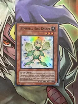 PP02-EN005 Elemental Hero Knospe Super Rare Unlimited Edition NM Yugioh Card - Image 1