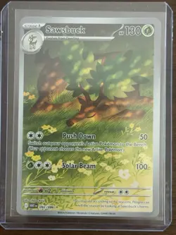 Sawsbuck - 092/086 - Illustration Rare - White Flare - Pokemon B - Image 1
