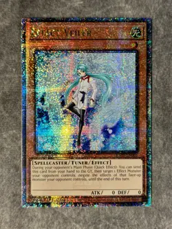 YuGiOh x1 Effect Veiler Quarter Century Secret Rare RA01-EN003 NM 1st - Image 1