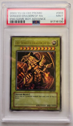 The Winged Dragon of Ra (Ultra Rare) GBI-003 PSA 9 Yu-Gi-Oh! Duel Monsters - Image 1