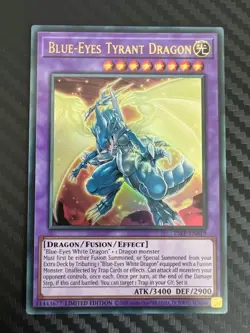 Yugioh Blue-Eyes Tyrant Dragon 25LP-EN019 Ultra Rare VLP - Image 1