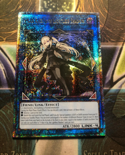 A BAO A QU, THE LIGHTLESS SHADOW * QUARTER CENTURY SECRET RARE SUDA-EN049 YUGIOH - Image 1