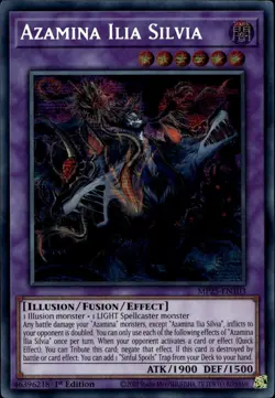 Azamina Ilia Silvia 1st Prismatic Secret MP25-EN103 Yu-Gi-Oh! - Image 1