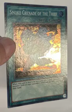 YUGIOH SMOKE GRENADE OF THE THIEF OP14-EN009 SUPER UNLIMITED ED MP - Image 2