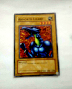 YuGiOh Armored Lizard Dark Beginnings 1 DB1-EN143 Unlimited - Image 1