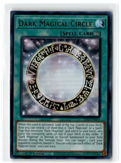 2022 Legendary Duelists: Season 3 Dark Magical Circle #LDS3-EN093 Ultra Rare - Image 1