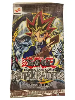 Yu-Gi-Oh Metal Raiders Sealed Booster Pack - Image 1