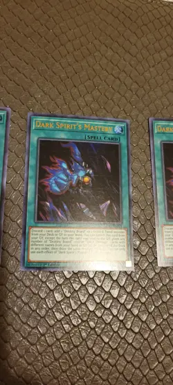 X3 Dark Spirit's Mastery LED5-EN004 Ultra Rare 1st Edition LP - Image 3