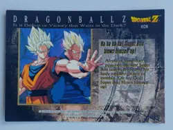 Carte Dragon Ball Z - Trading Cards Chromium Serie 1 Prism 028 Amada 1996🔵 - Image 2