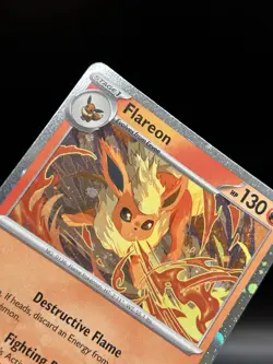 Flareon 167 - Pokemon Scarlet & Violet Black Star Promo Card - NM - Image 2