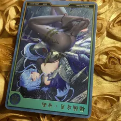 GANYU Genshin Impact Goddess Anime Waifu ACG Foil Girl Card SSR 12 - Image 3