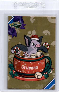 Grumpig Peruvian christmas pokemon card - Image 1