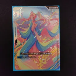 GUNDAM TCG CARD GAME OVERFLOWING AFFECTION GD01-118 U+ HOLO FOIL ENGLISH NEWTYPE - Image 1
