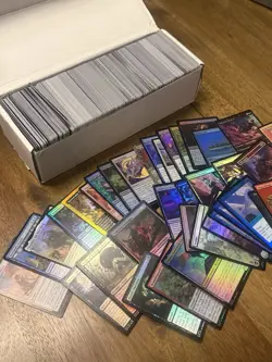 MTG Magic The Gathering Foil Lot Etched ~750 Cards Rare Uncommon Common Land - Image 2