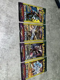 Pokemon Guardians Rising Mini Booster Pack Sealed Sun Moon, 3 Cards - Image 1