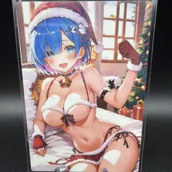 Rem Anime Waifu Card Doujin ACG Goddess Holo - Image 1