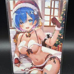 Rem Anime Waifu Card Doujin ACG Goddess Holo - Image 2