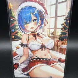 Rem Anime Waifu Card Doujin ACG Goddess Holo - Image 2