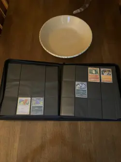 Rayvol Trading Card Binder 12 Pocket 1104 Cards Storage Album Black - Image 2